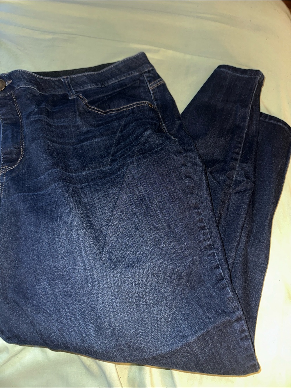 Democracy Women's Dark Indigo Skinny Jeans
